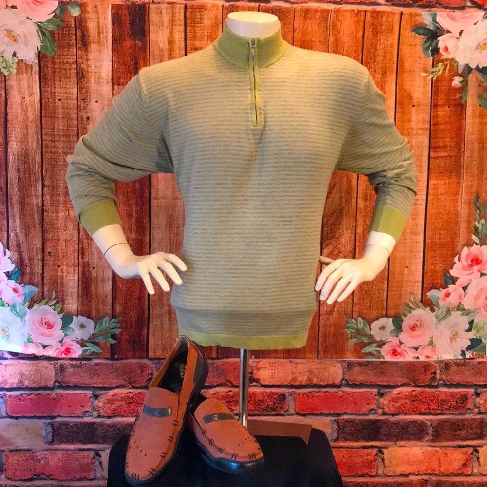 Neiman Marcus Half zip Sweater